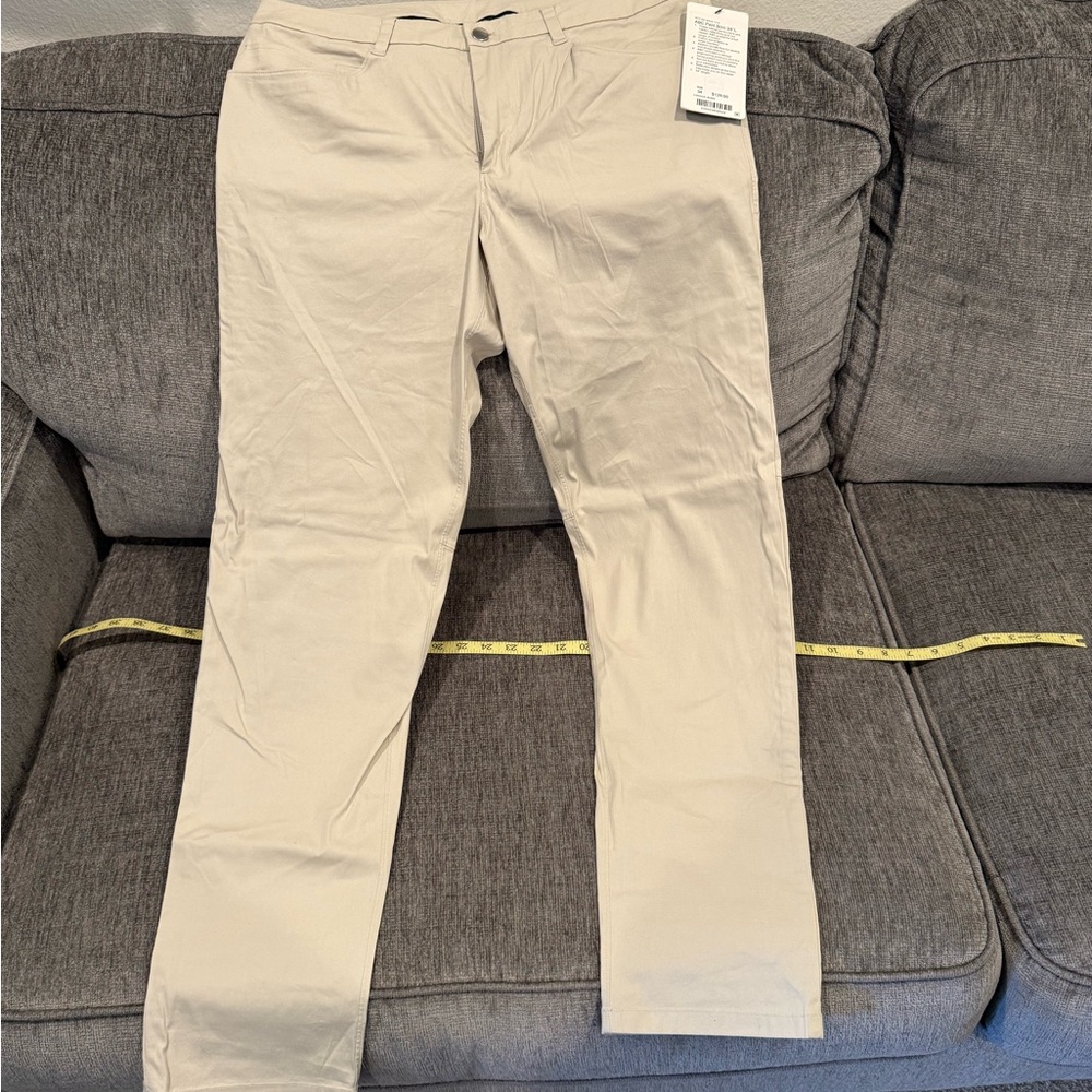 NWT Lululemon ABC Slim 34 x 34